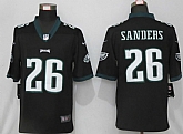 Nike Philadelphia Eagles 26 Sanders Black Vapor Untouchable Limited Jersey,baseball caps,new era cap wholesale,wholesale hats